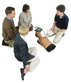 CPR Training Scene