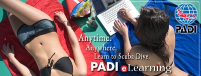 PADI eLearning Banner